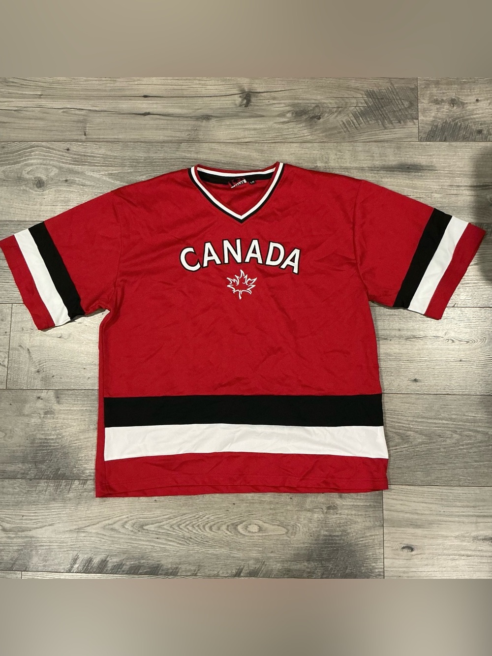 Canada Red Hockey Jersey Shirt